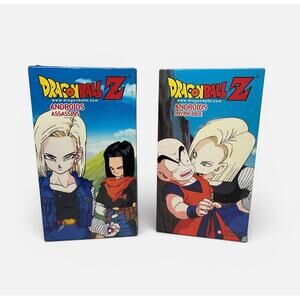 Dragon Ball Z VHS Lot Androids Assassins & Invincible w/ Boxes Funimation